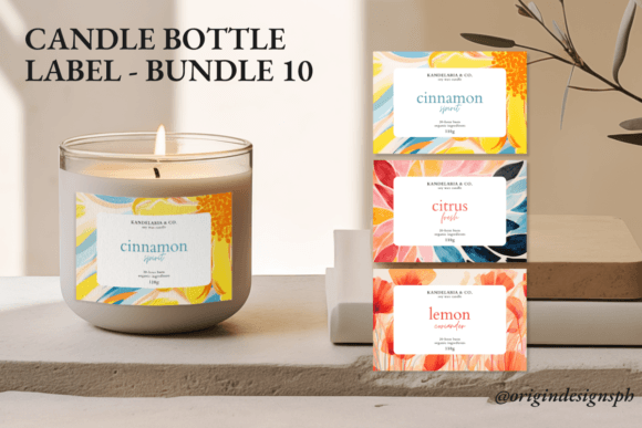 Canva Candle Label Template 10: A Designer’s Guide to Commercial Use