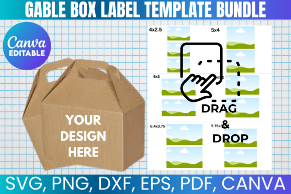 Customize Your Gable Box Front Labels with This Template Bundle