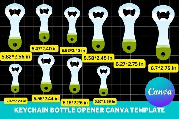 Design Custom Bottle Openers Instantly with a Canva Template Set