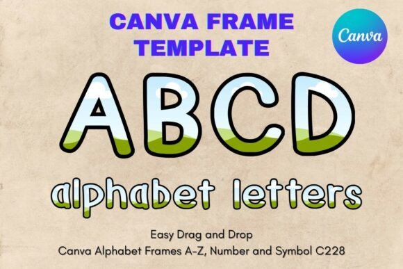 Design Custom Sublimation Letters with Canva Frames