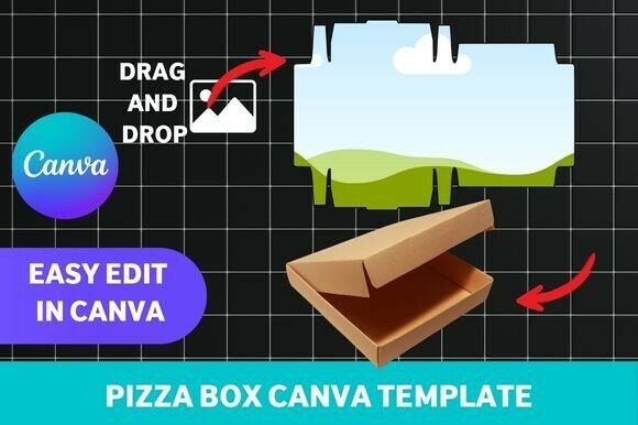 Design Professional Pizza Boxes with Canva Templates
