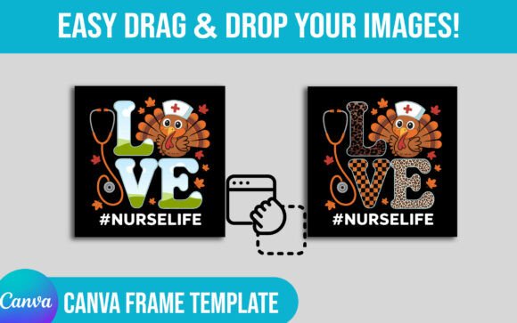 Editable Thanksgiving Canva Frame: Your Template for Seasonal Marketing