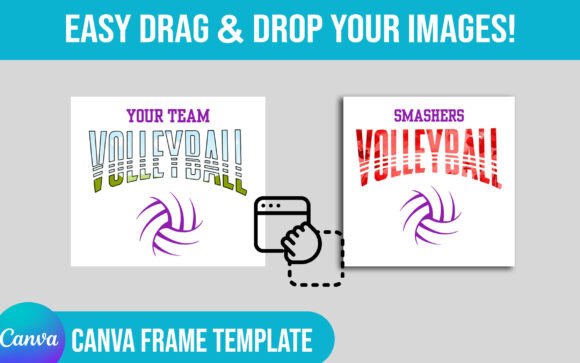 Editable Volleyball Canva Frame Template: A Designer’s Guide to Custom Sports Graphics