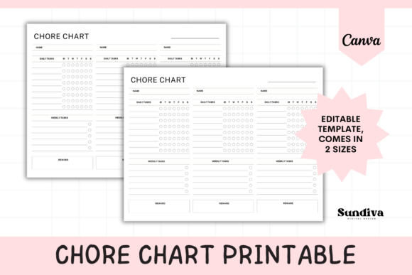 Keep Everyone Organized With This Editable Canva Template