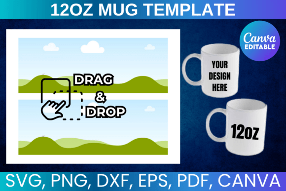 Master the Full-Wrap Mug Design with This Template