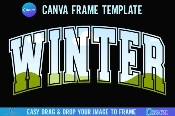 Winter Canva Frame: Your Always Cold Season Design Tool